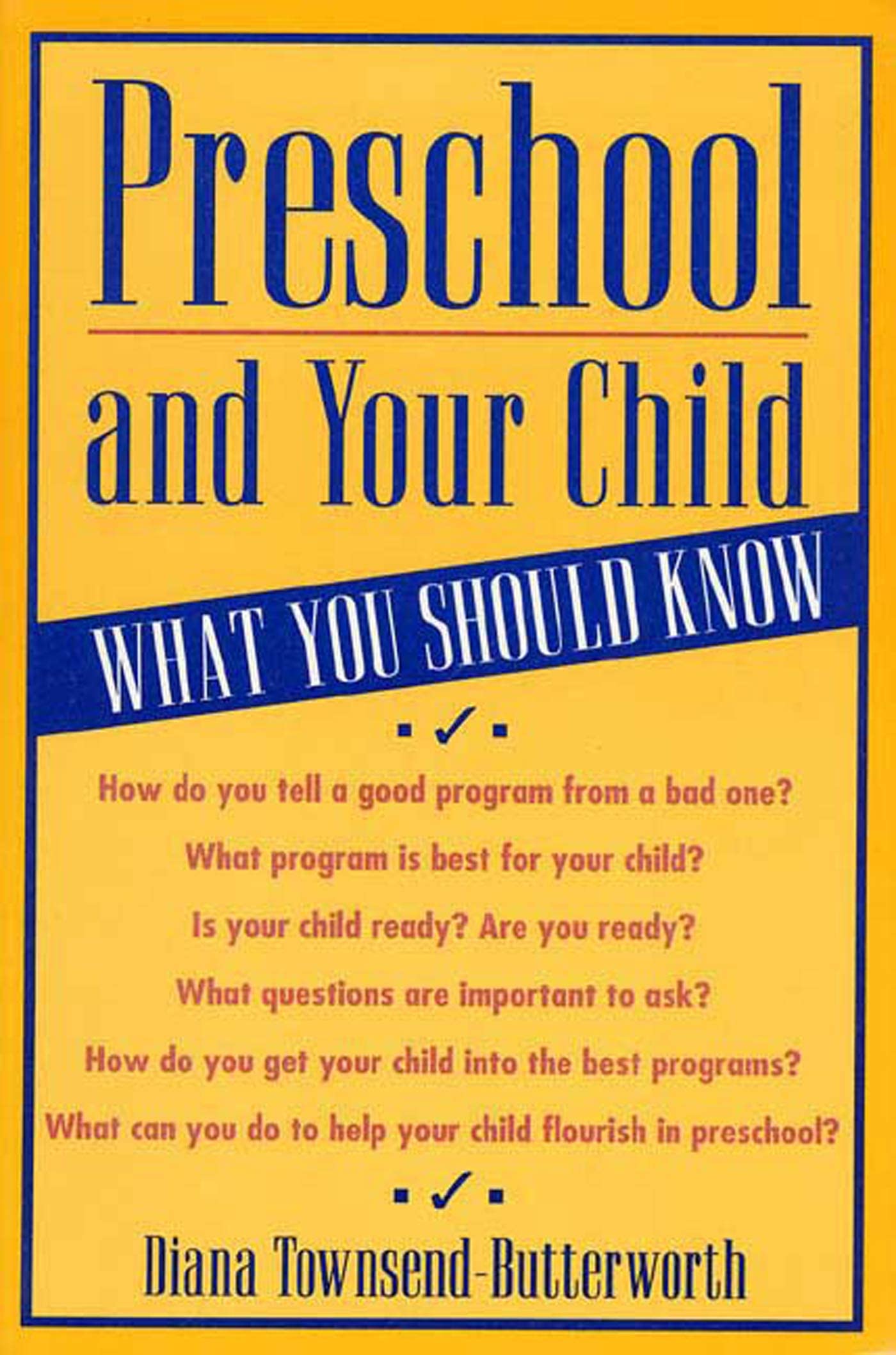 Preschool and Your Child,Used