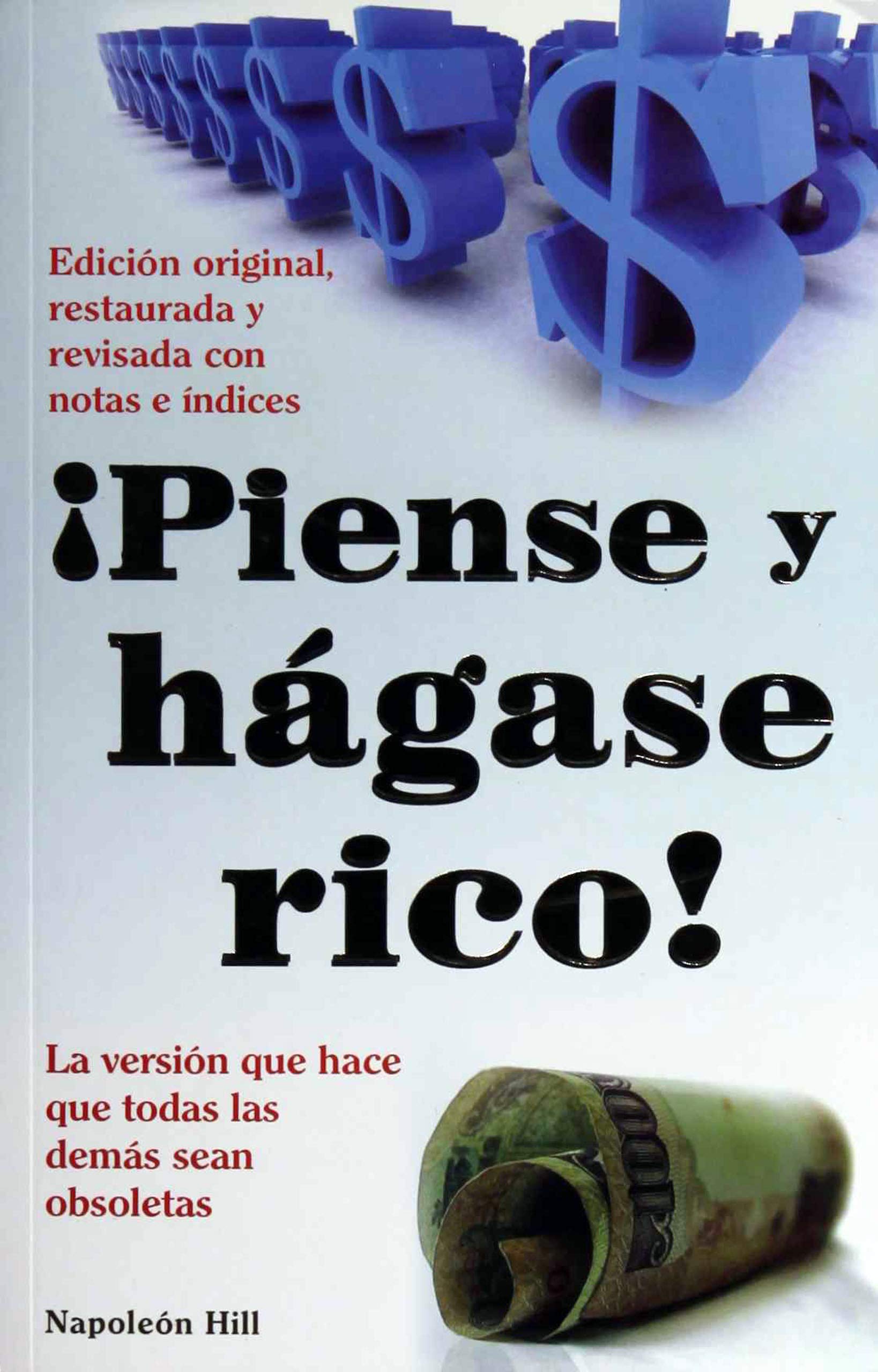 Piense y Hagase Rico (Capacitacion y Superacion) (Spanish Edition),Used