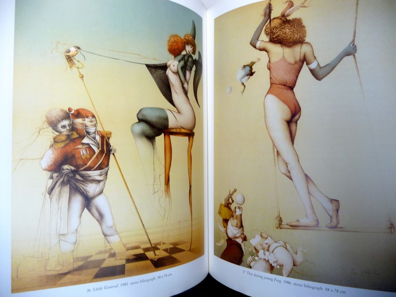 Michael Parkes: Stone LithographsBronze Sculptures 19821996,Used