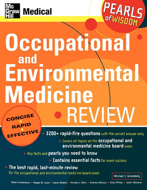 Occupational and Environmental Medicine Review: Pearls of Wisdom: Pearls of Wisdom,Used