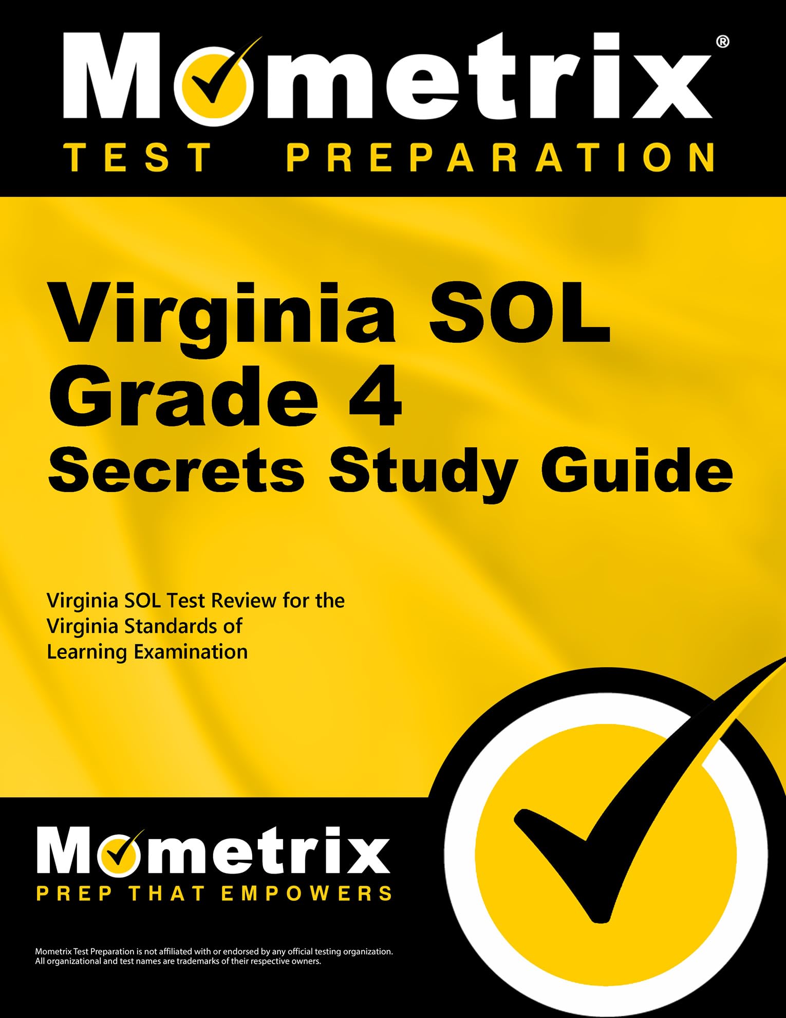 Virginia SOL Grade 4 Secrets Study Guide: Virginia SOL Test Review for the Virginia Standards of Learning Examination (Mometrix ,Used