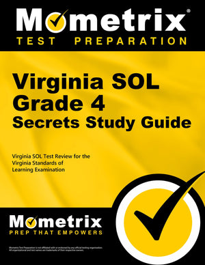 Virginia SOL Grade 4 Secrets Study Guide: Virginia SOL Test Review for the Virginia Standards of Learning Examination (Mometrix ,Used