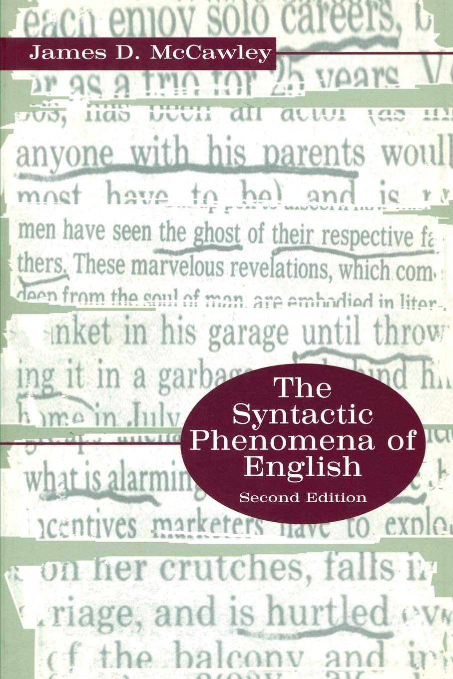 The Syntactic Phenomena Of English,Used