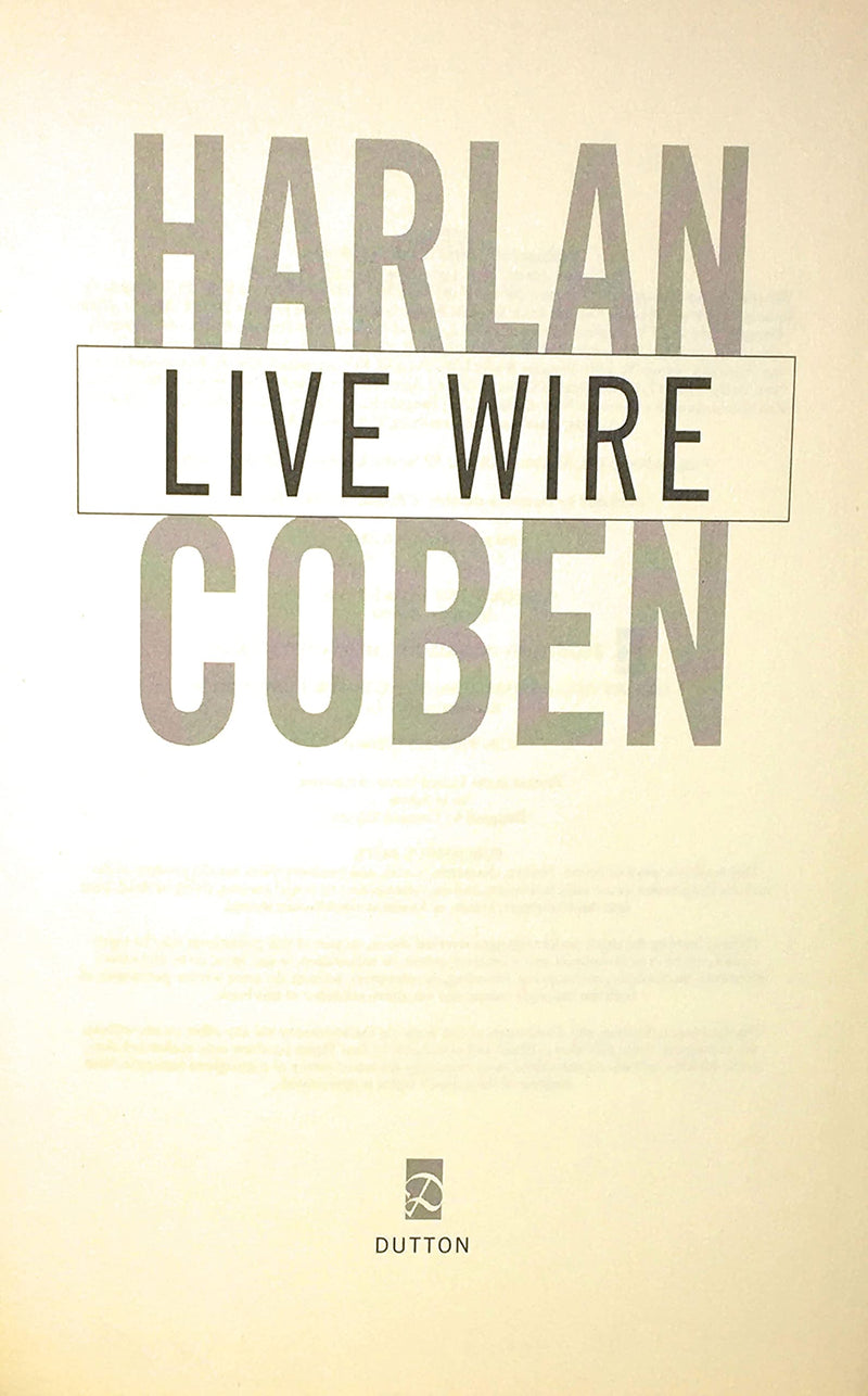 Live Wire (Myron Bolitar),New