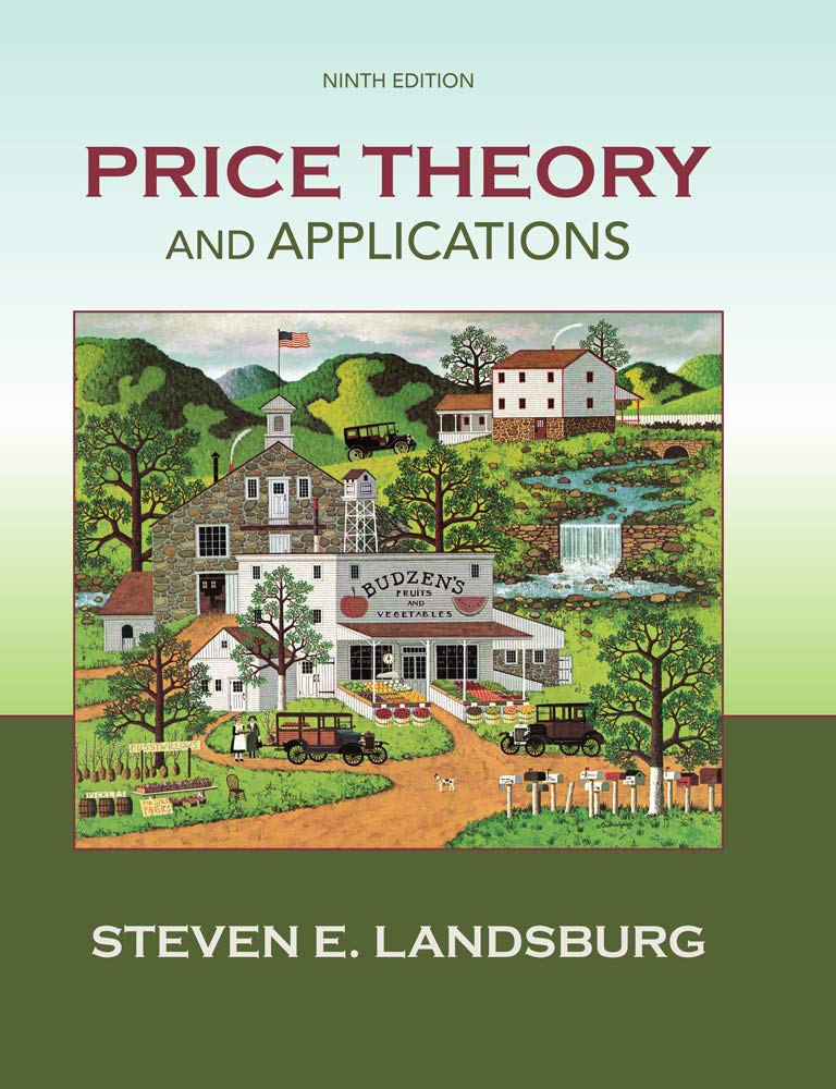 Price Theory and Applications (Upper Level Economics Titles),Used