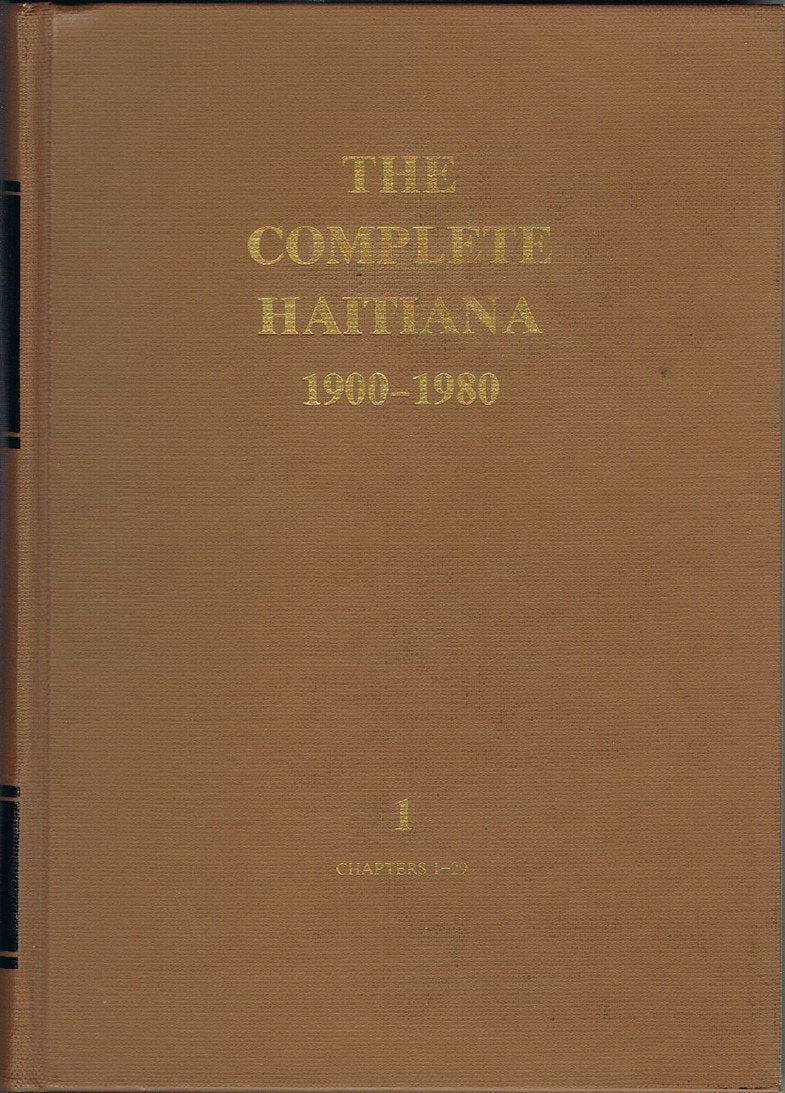 The Complete Haitiana: A Bibliographic Guide to the Scholarly Literature 19001980,Used