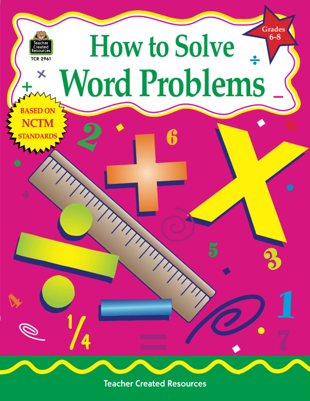 How to Solve Word Problems, Grades 68 (Math How To...),Used