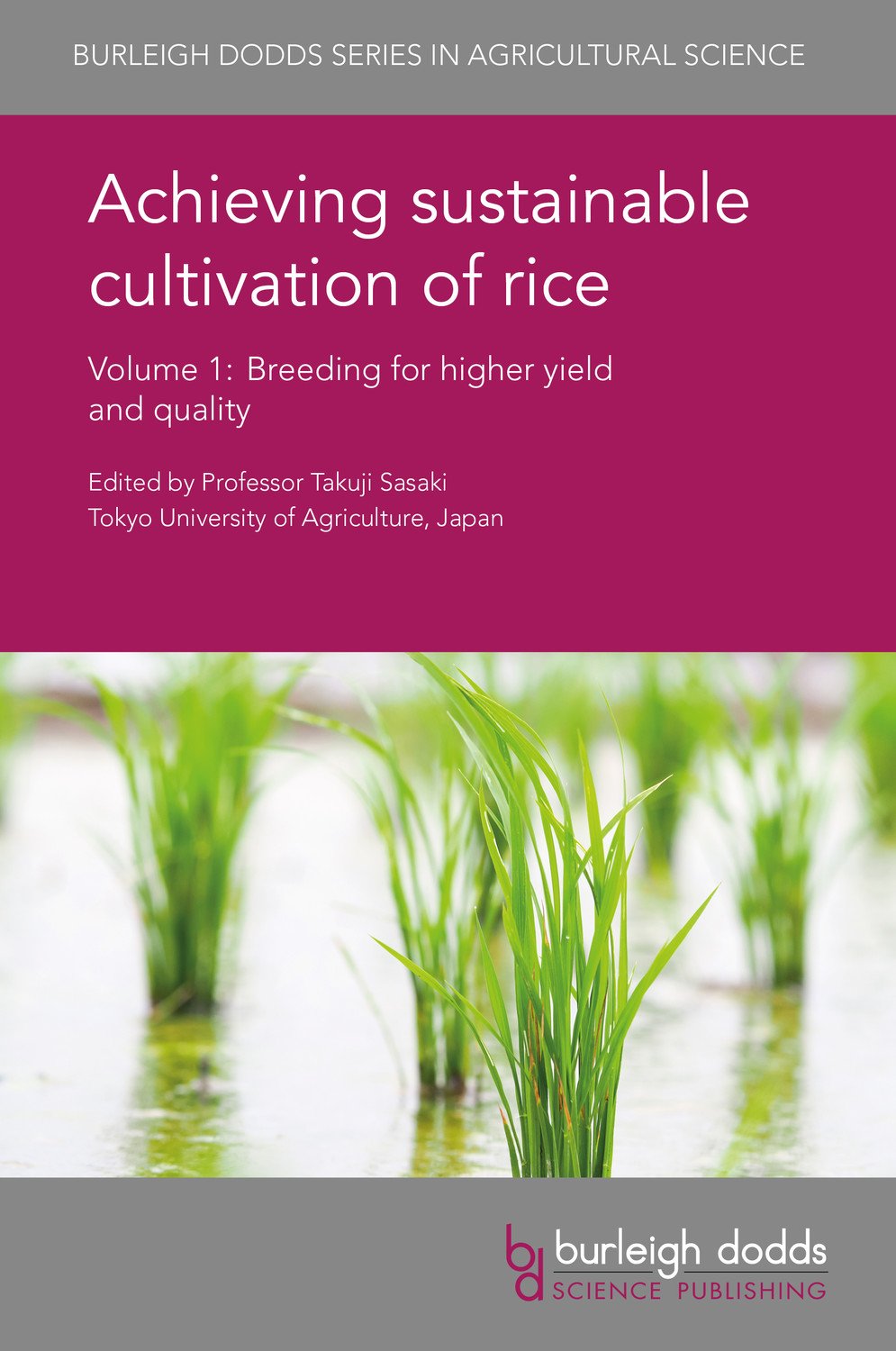 Achieving sustainable cultivation of rice Volume 1: Breeding for higher yield and quality (Burleigh Dodds Series in Agricultural,Used