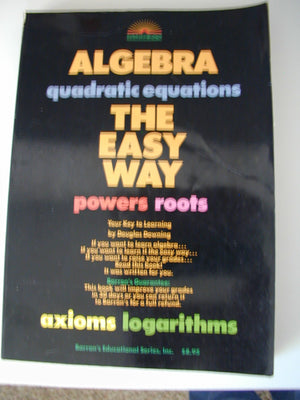 Algebra, the Easy Way,Used