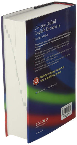 Concise Oxford English Dictionary: Main Edition
