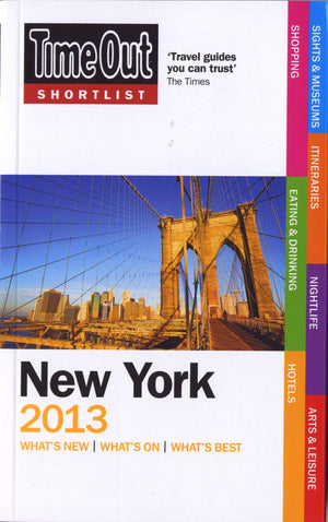 Time Out Shortlist New York 2013,Used