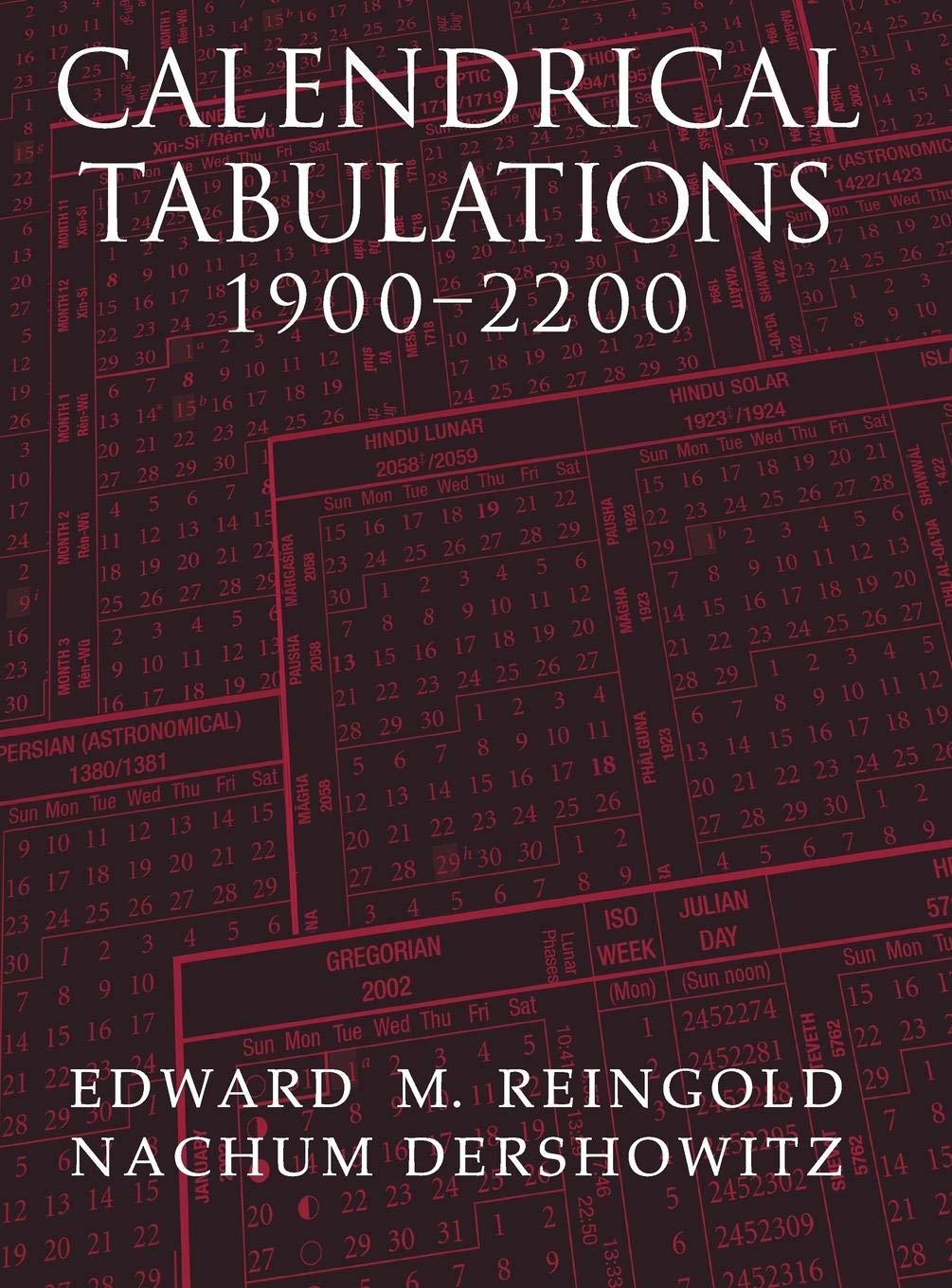 Calendrical Tabulations, 19002200,Used