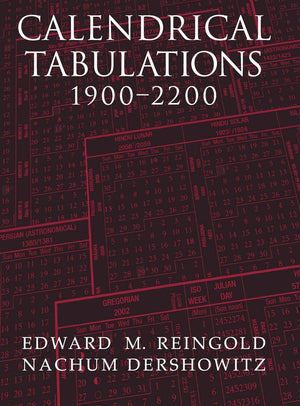 Calendrical Tabulations, 19002200,Used