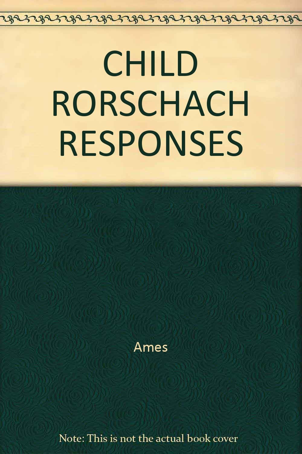 Child Rorschach Responses,Used