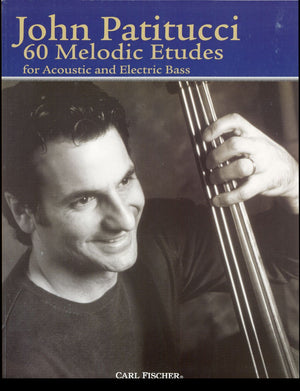 BF22  60 Melodic Etudes for Acoustic and Electric Bass,Used