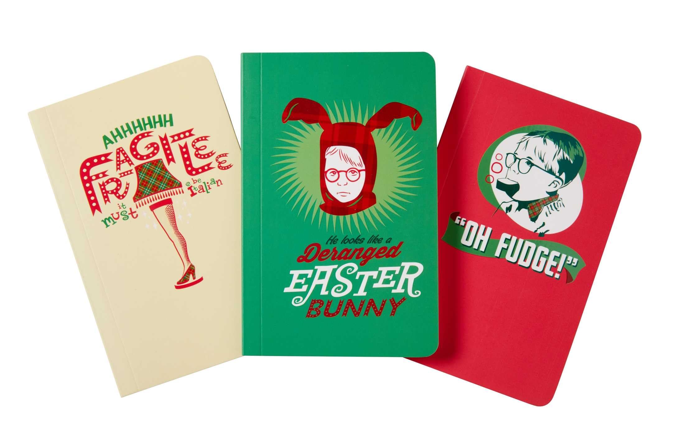 A Christmas Story Pocket Notebook Collection (Set of 3) (Holiday),Used
