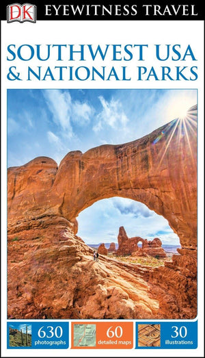 DK Eyewitness Travel Guide Southwest USA and National Parks,Used