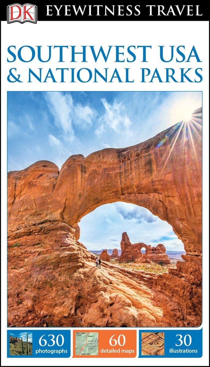 DK Eyewitness Travel Guide Southwest USA and National Parks,Used