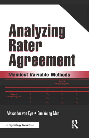 Analyzing Rater Agreement: Manifest Variable Methods,Used