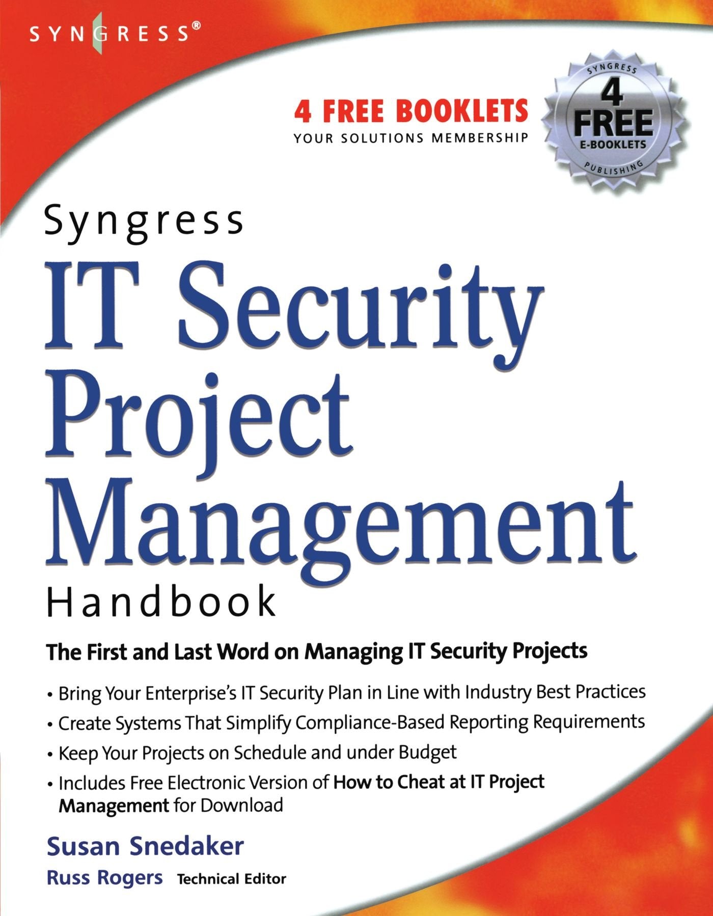 Syngress IT Security Project Management Handbook,Used