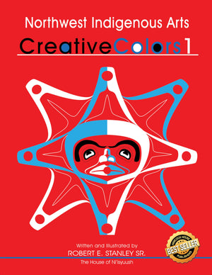 Northwest Native Arts: Creative Colors 1 (Northwest Indigenous Arts Series),Used