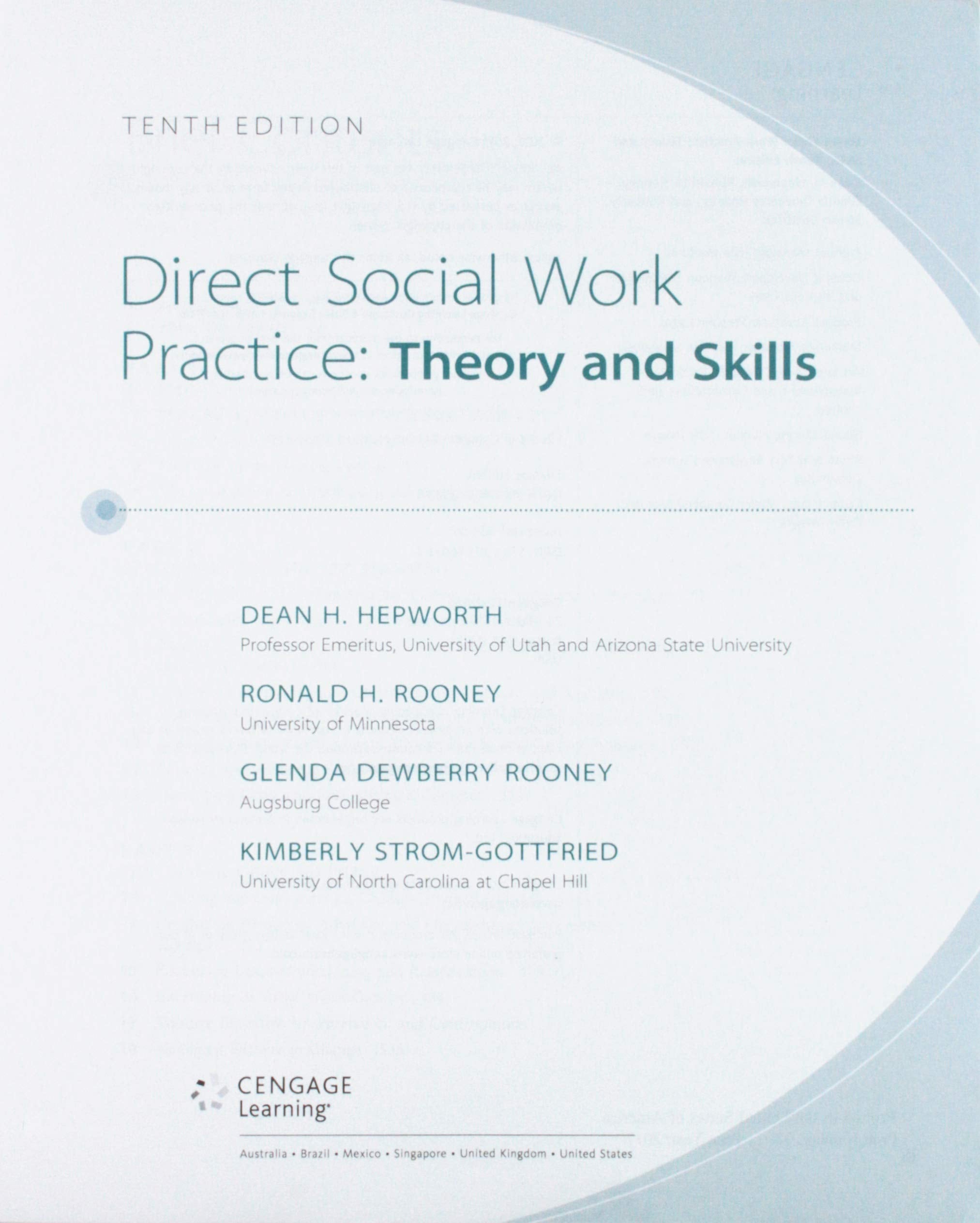 Empowerment Series: Direct Social Work Practice: Theory and Skills, Looseleaf Version,Used