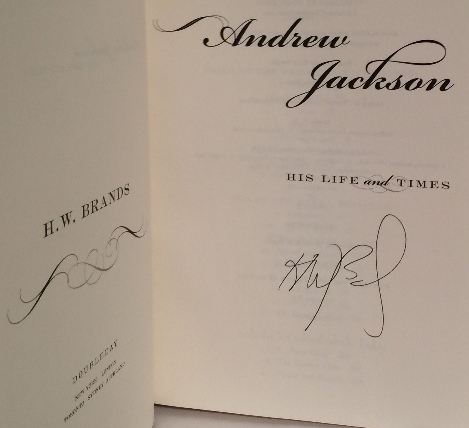 Andrew Jackson: His Life And Times,Used