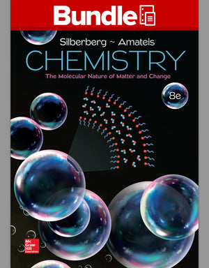 Package: Loose Leaf for Chemistry: The Molecular Nature of Matter and Change with Connect 2 Year Access Card,Used