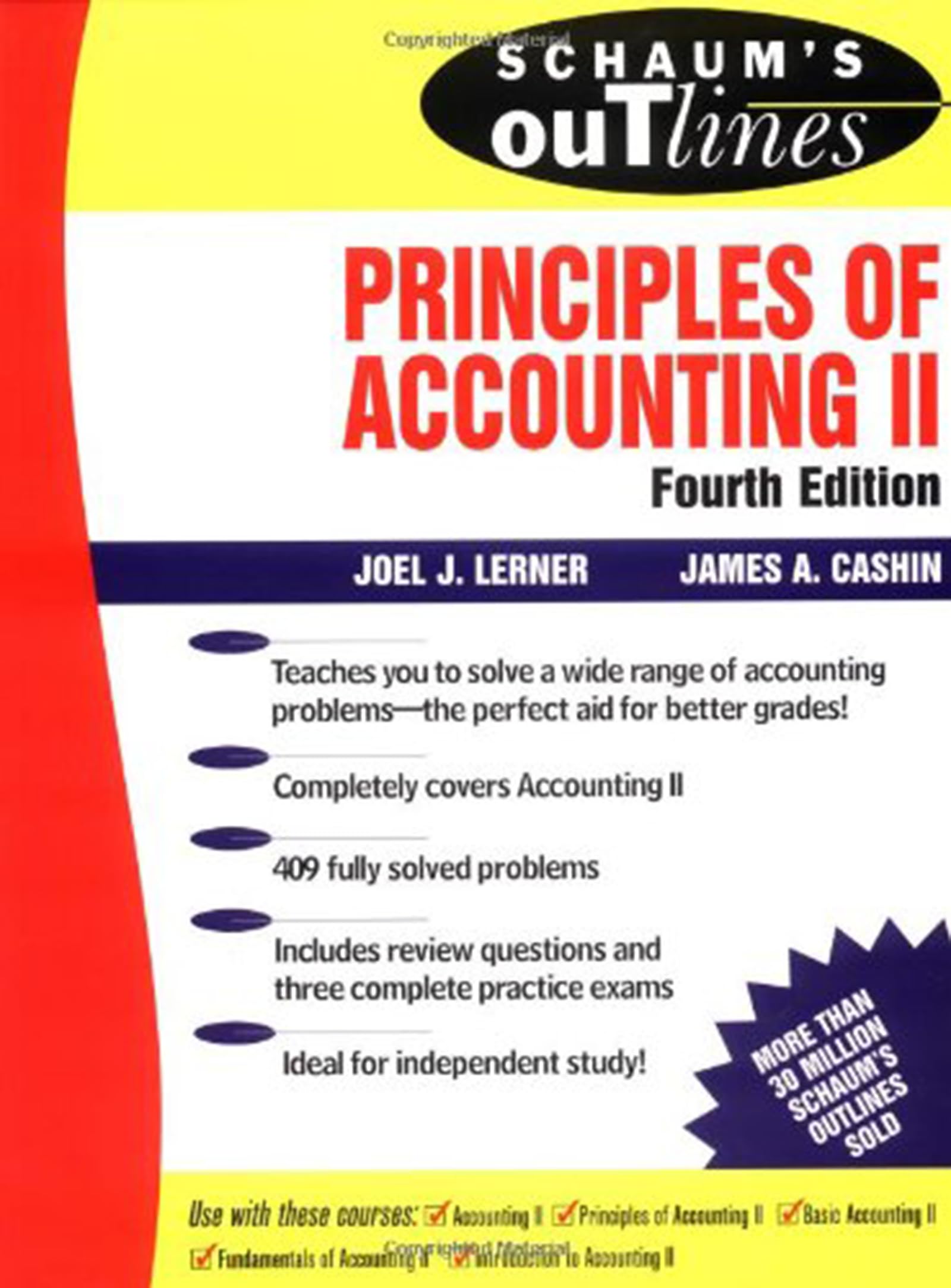 Schaum's Outline of Principles of Accounting II,New