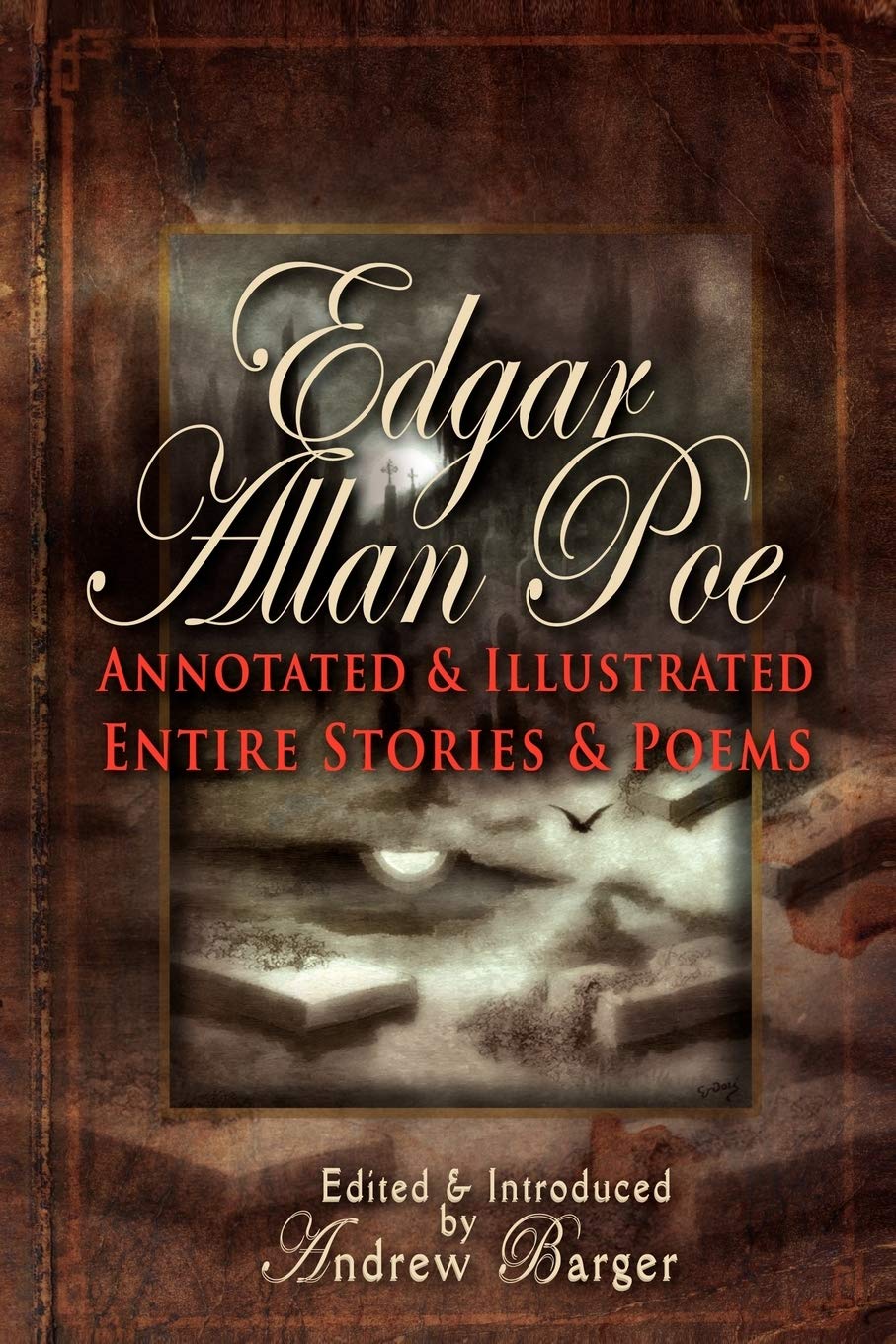 Edgar Allan Poe Annotated and Illustrated Entire Stories and Poems,Used