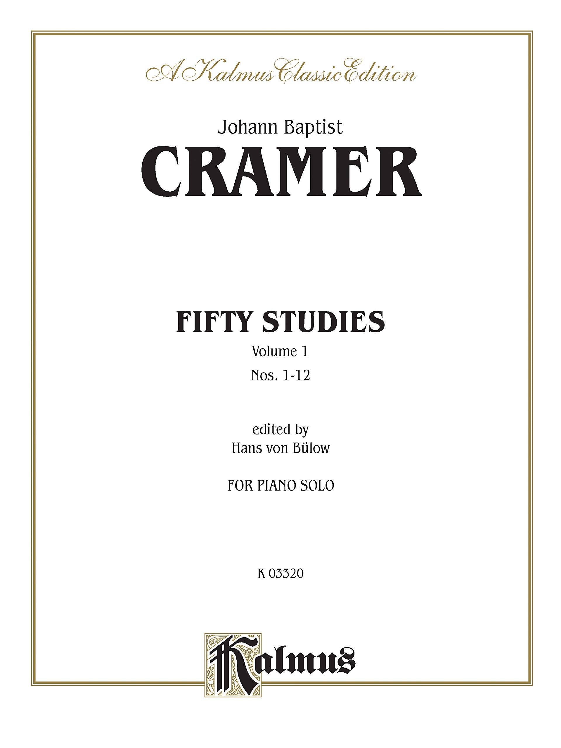 Fifty Selected Studies (Kalmus Edition),Used