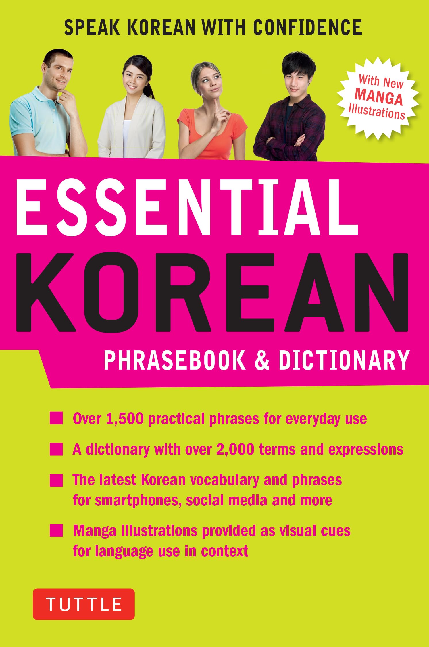 Essential Korean Phrasebook & Dictionary: Speak Korean With Confidence (Essential Phrasebook And Dictionary Series),Used