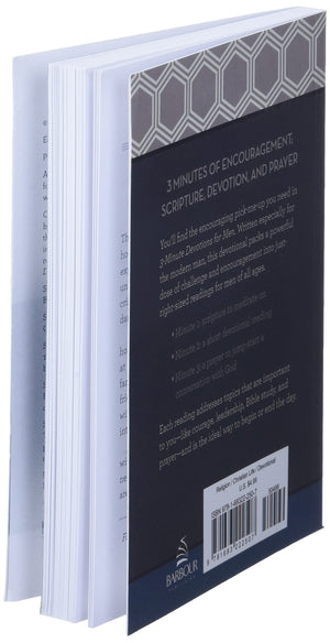 3Minute Devotions for Men: 180 Encouraging Readings