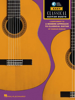 Easy Classical Guitar Duets: Book/Online Audio,New