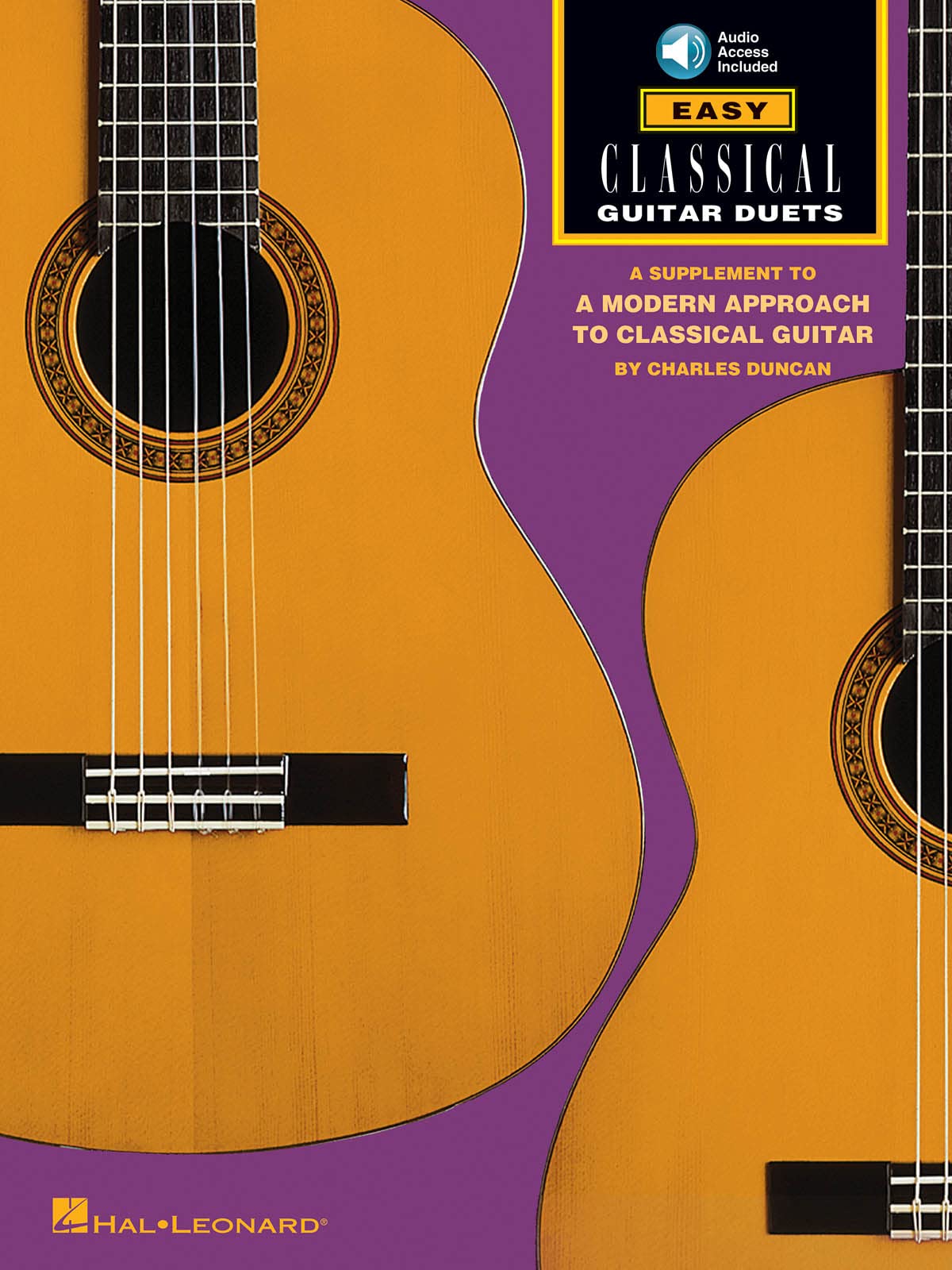Easy Classical Guitar Duets: Book/Online Audio,Used