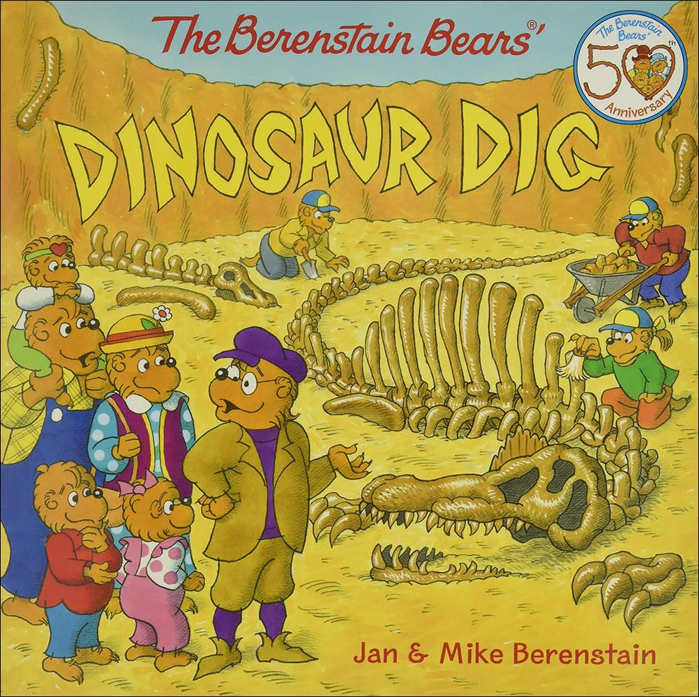 Berenstain Bears' Dinosaur Dig (Berenstain Bears (8x8)),Used