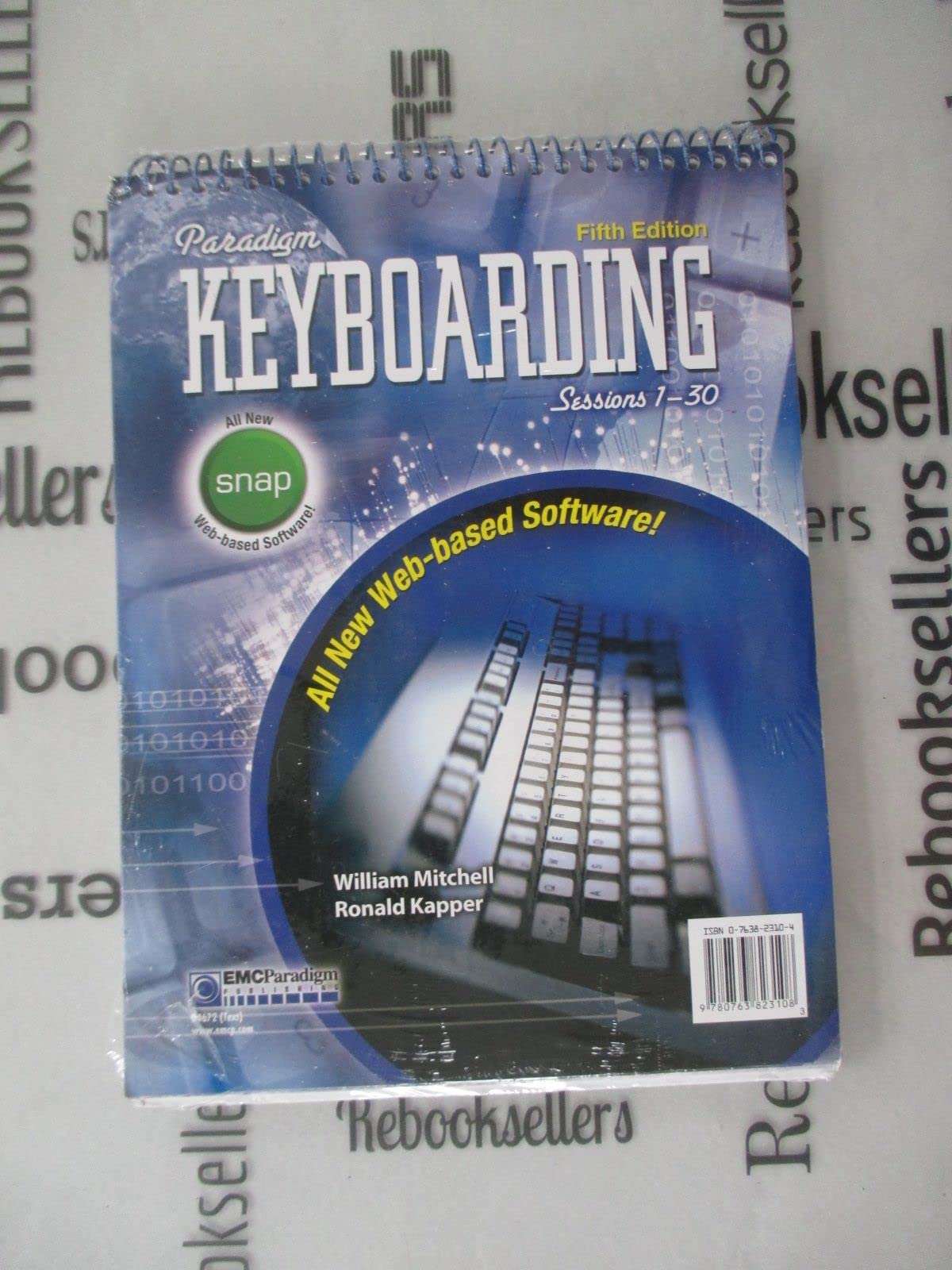 Paradigm Keyboarding: Sessions 130 Fifth Edition  Text and SNAP User's Guide,Used