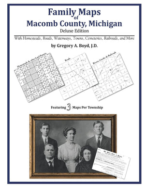 Family Maps of Macomb County, Michigan,Used
