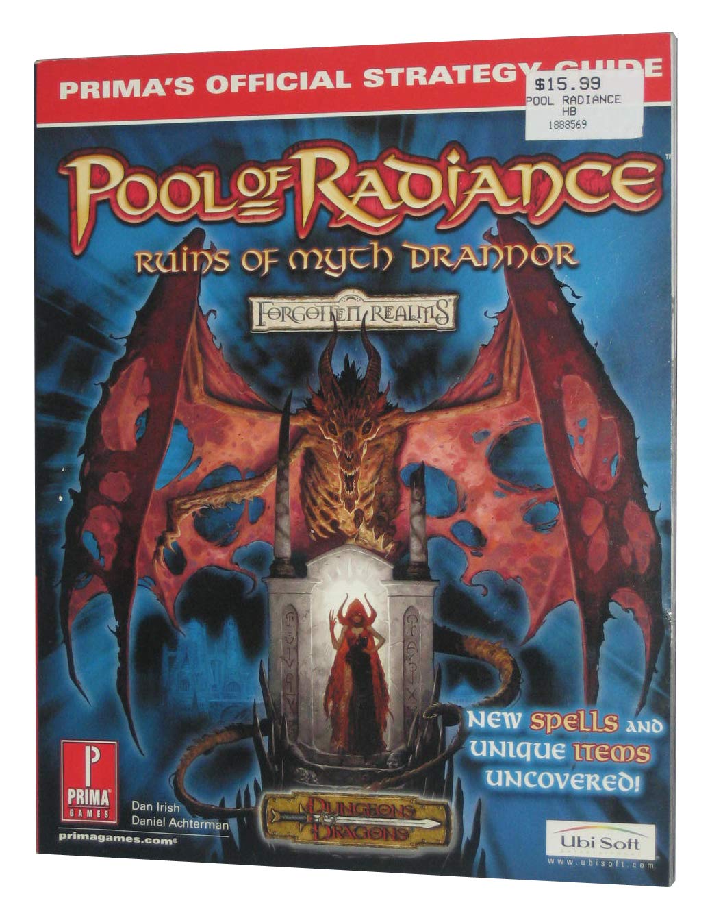 Pool of Radiance: Ruins of Myth Drannor: Prima's Official Strategy Guide,Used