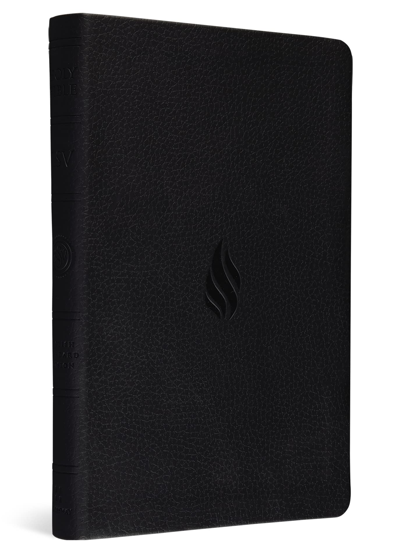 ESV Premium Gift Bible (TruTone, Midnight, Flame Design),Used