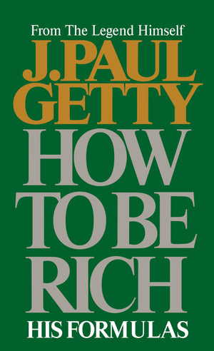 BERKLEY How to Be Rich - Green Self-Help Book for Financial Success and Wealth Building