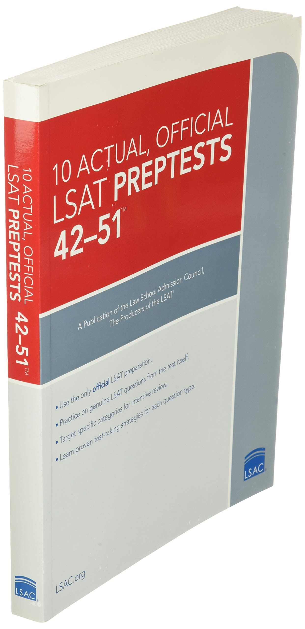 10 Actual, Official Lsat Preptests 4251: (Preptests 4251)