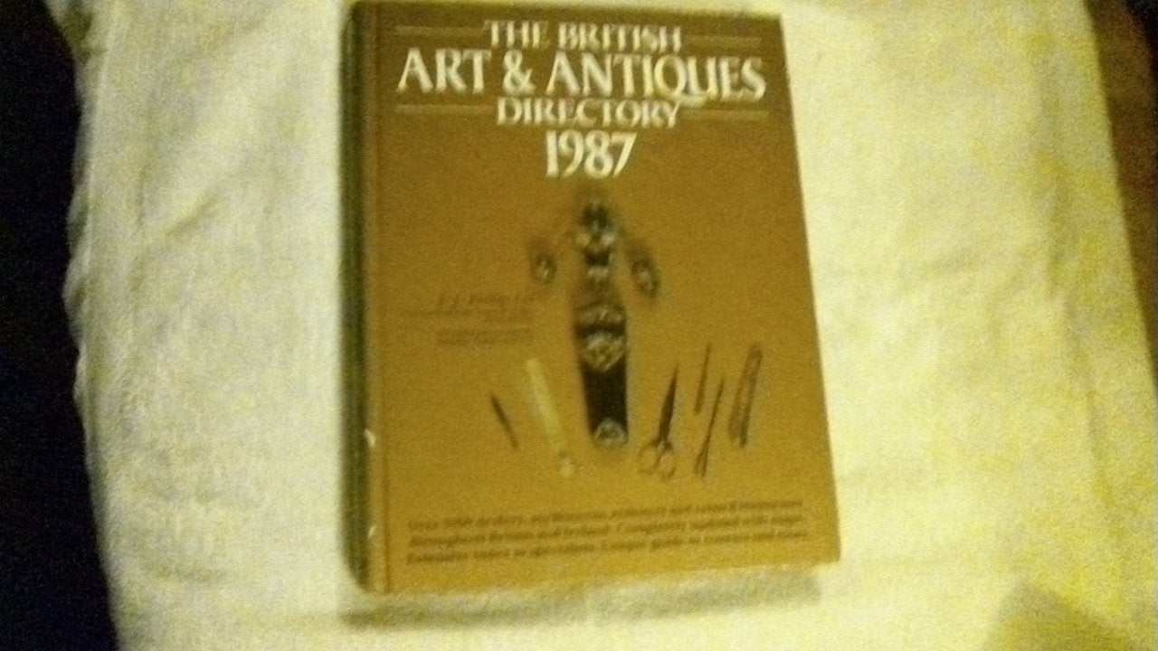 British Art and Antiques Directory,Used