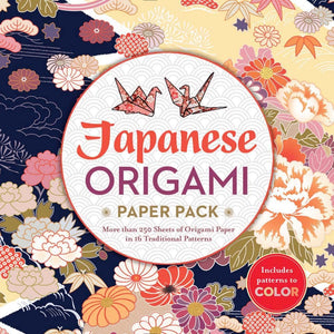 Japanese Origami Paper Pack: More than 250 Sheets of Origami Paper in 16 Traditional Patterns,New