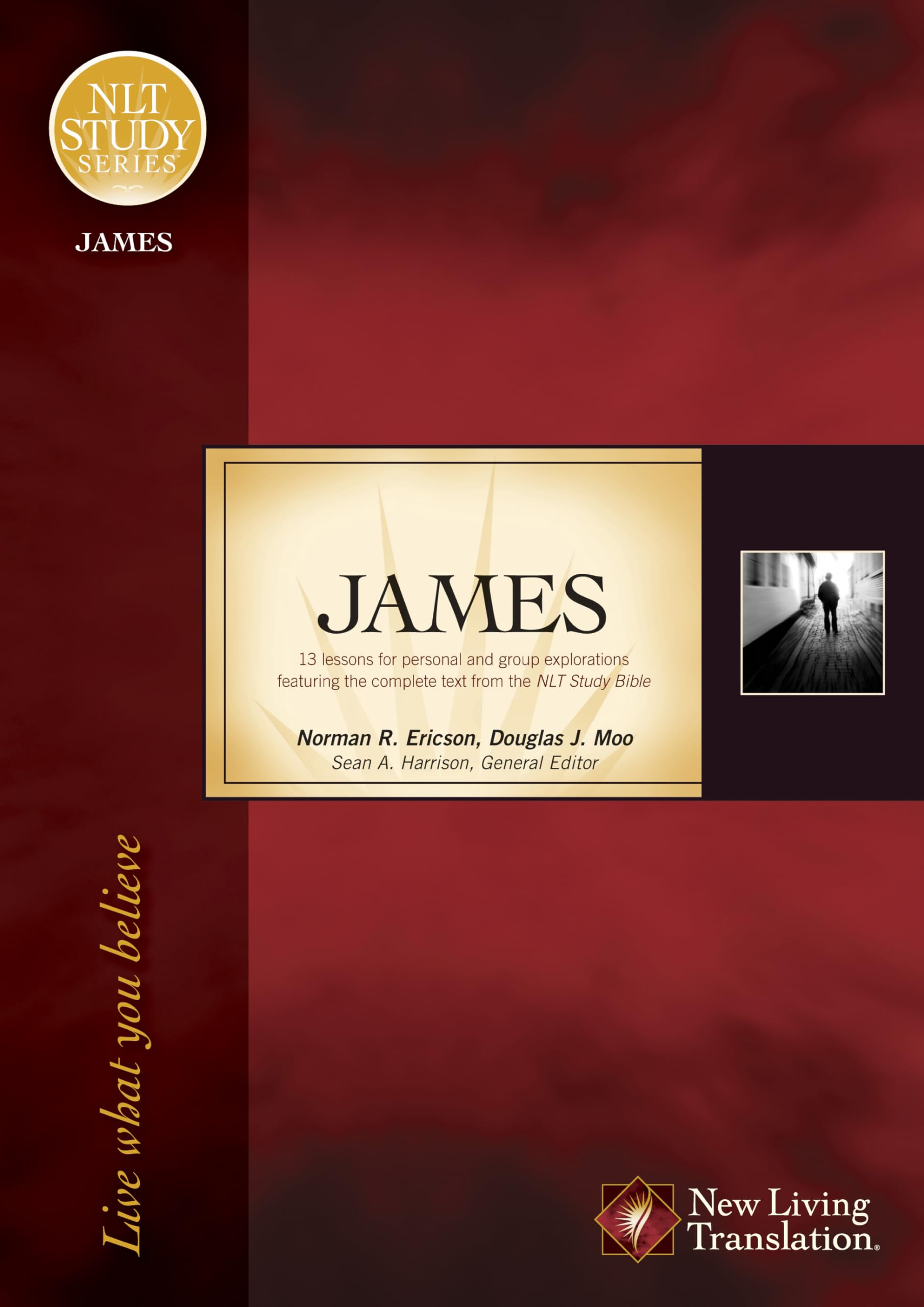 NLT Study Series: James (POD): Live What You Believe (NLT Study Series: NLT),Used