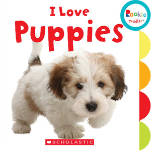 I Love Puppies (Rookie Toddler),Used