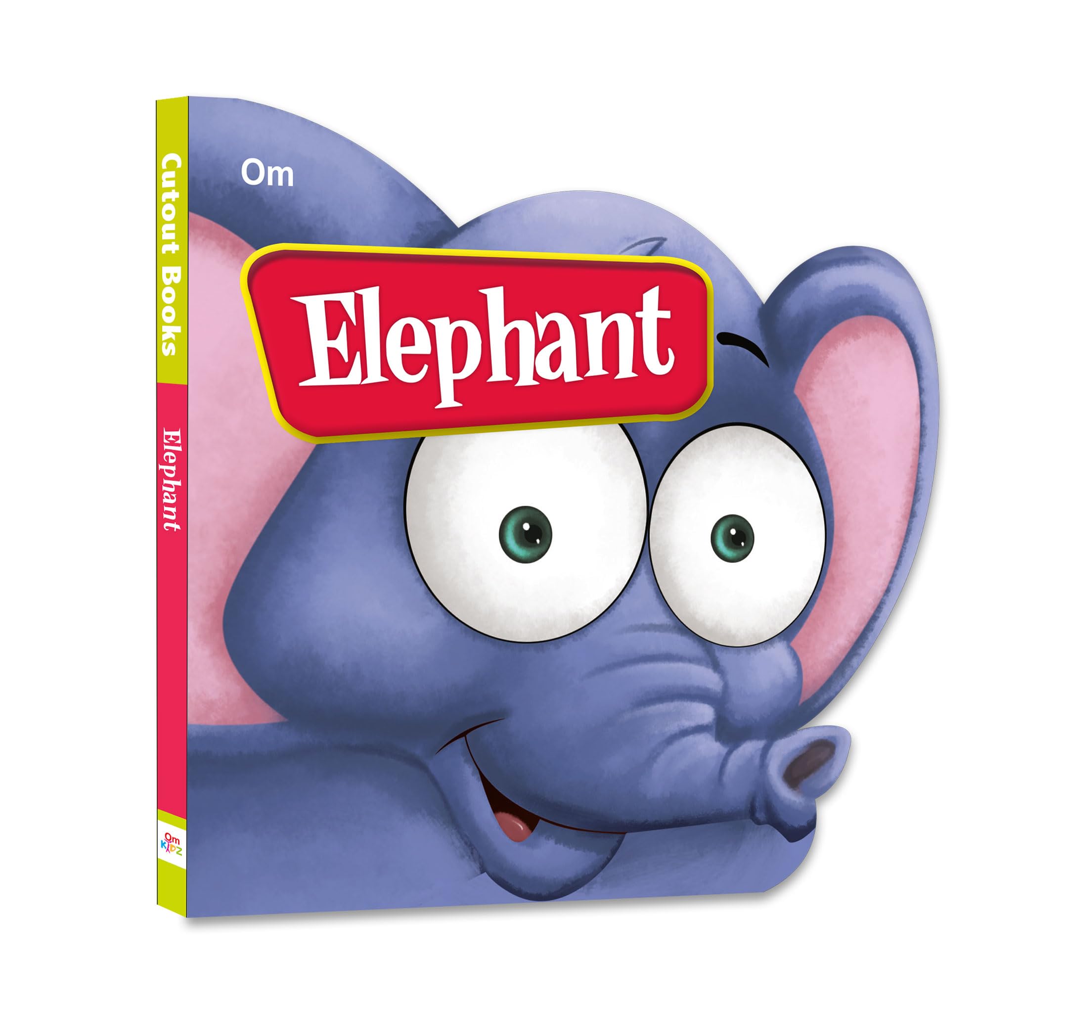 Board Book : Elephant ( Animals And Birds ) - Cutout Board Books