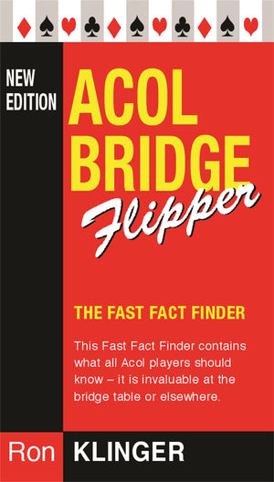 Acol Bridge Flipper: The Fast Fact Finder (Master Bridge Series)