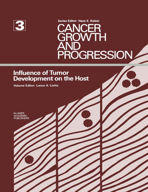 Influence of Tumor Development on the Host (Cancer Growth and Progression, 3),Used