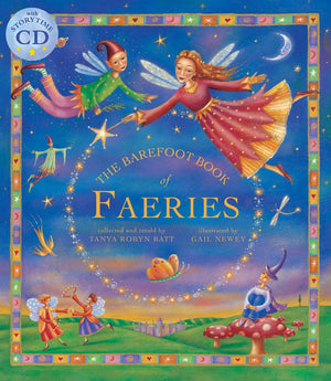 Barefoot Book of Faeries (Tell Me a Story)  Hardcover with CD,Used